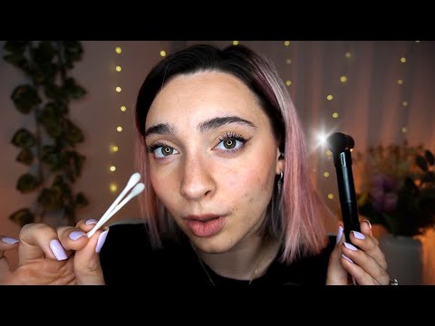 C'E' QUALCOSA NELLE TUE ORECCHIE! 👂 ASMR (ear exam, ear cleaning, ear touching)