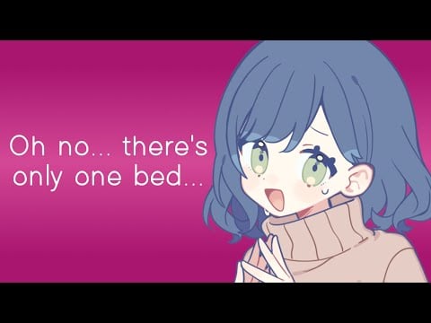 Your Friend "Accidentally" Booked A Single Hotel Room (ASMR Roleplay) [F4A]