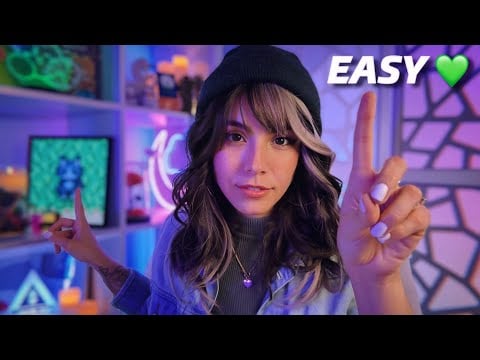 ASMR Follow My Instructions 💚 EASY MODE 💚