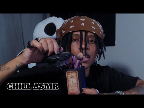 ASMR | Black Guy Does your MAKEUP! again