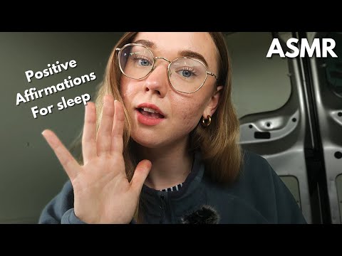 ASMR Positive affirmations to calm you