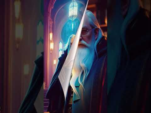 Нейросеть рисует Альбус Дамблдор / The neural network draws Albus Dumbledore