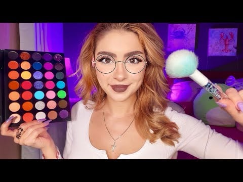 ASMR Doing Your HALLOWEEN Makeup 🎃💄 Layered Personal Attention For SLEEP 😴