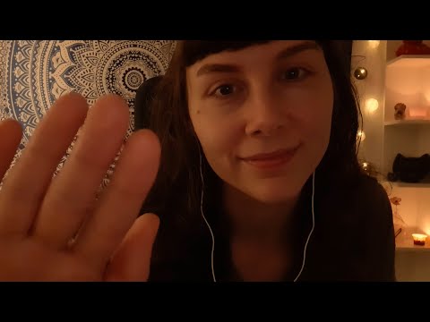 ASMR - all up in your ears 👂- up close whispers, tapping, tube whispers, counting