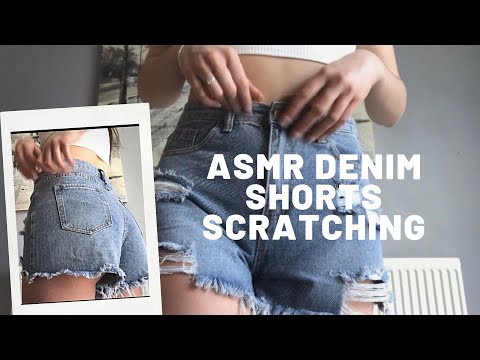 ASMR DENIM SHORTS SCRATCHING / FABRIC SCRATCHING (No talking) *Stu’s CV