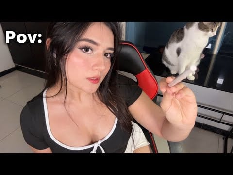 POV eres MUY ALTO sonidos MUY SENSIBLES asmr 💕