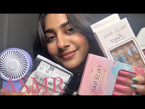 ASMR SHEIN HAUL | Tapping Triggers on Nails and Fabric Scratching Sounds