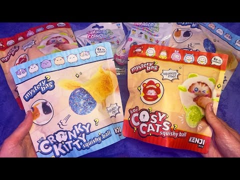 ASMR Unusual Surprise Toys Opening (Whispered)