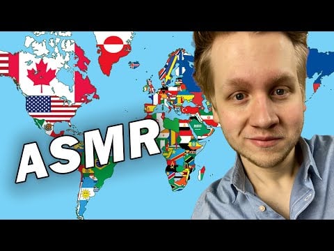 ASMR | Ich teste mein GEOGRAPHIE-WISSEN! | Erdkunde-Quiz auf Deutsch/German