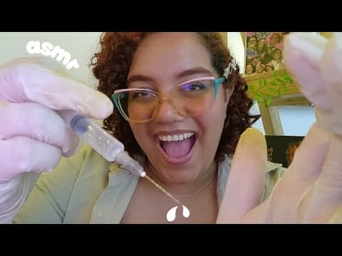 ASMR FAZENDO SUA HARMONIZAÇÃO FACIAL 💕😱