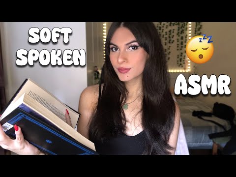 📗 La MEJOR LECTURA EN SOFT SPOKEN relajante | asmr español