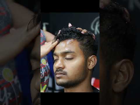 Beautiful Lady Beautifel Head Massage ASMR #shorts