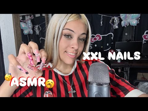 NAIL ON NAIL XXL/ ASMR SONIDOS DE UÑAS 