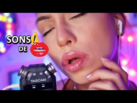 ASMR: SONS de BOCA com SONS DE ÁGUA RELAXANTE | MOUTH SOUNDS 👄💦