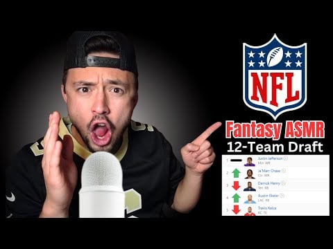 🔴 NFL Fantasy Draft ASMR LIVE | My Team: Summer Carr Sales Event
