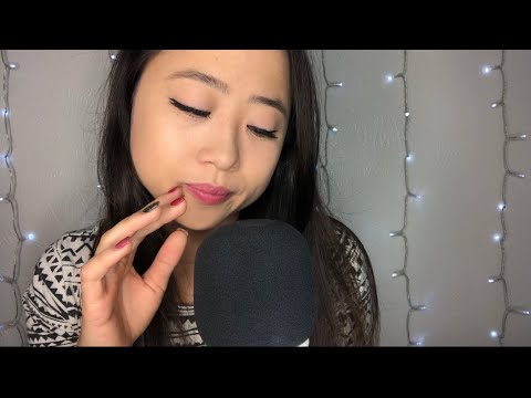 ASMR | Inaudible Whispering | Wet Mouth Sounds | Rambling