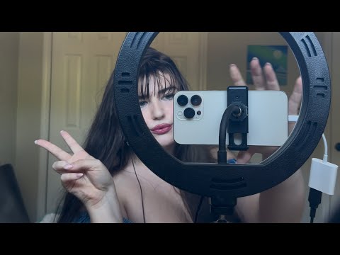 MIRROR ASMR -Lens & Mirror Tapping, Mouth Sounds- ♡