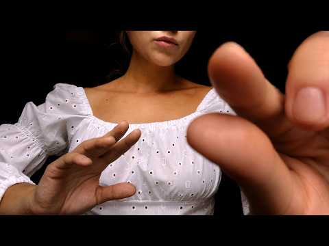 ASMR Slow Reiki Hand Movements for Sleep  Plucking Negative Energy