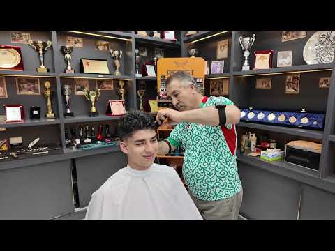 HE NEEDED THIS! 😴✂️ HAIRCUT, SKIN CARE & RELAXING BODY MASSAGE ASMR