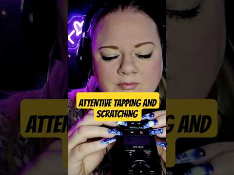attentive tapping and scratching #asmr #nails #tingles #relax #asmrvideo #triggersforsleep