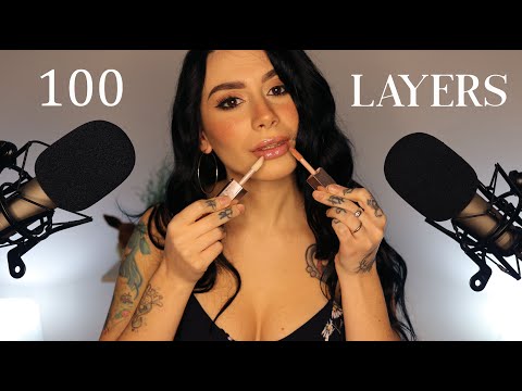 ASMR 100 LAYERS OF LIPGLOSS