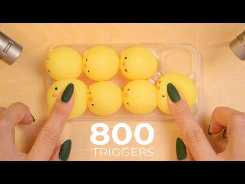 ASMR 800+ Triggers in 3hr | Preview Compilation 2021 (No Talking)