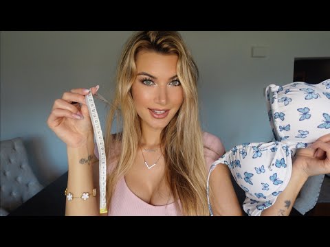 ASMR Measuring You | Bikini Boutique Roleplay