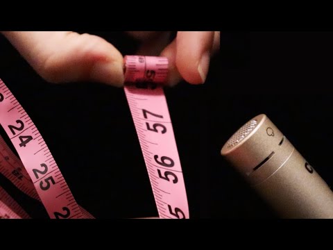 ASMR Ear Measuring and Gentle Care