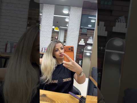 Kuaför VLOG Türkçe ASMR #shorts uzun vlog cuma kanalımda 🧡
