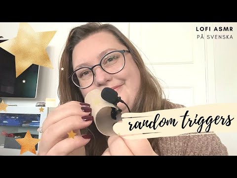 Lofi ASMR: Bakgrundsljud för avslappning (random triggers)