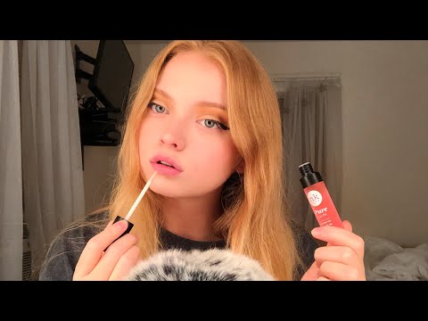 LIP OIL APPLICATION ~ MOUTH SOUNDS ~ ASMR