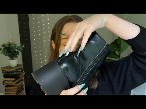 fast not aggressive shoe tapping for asmr #16