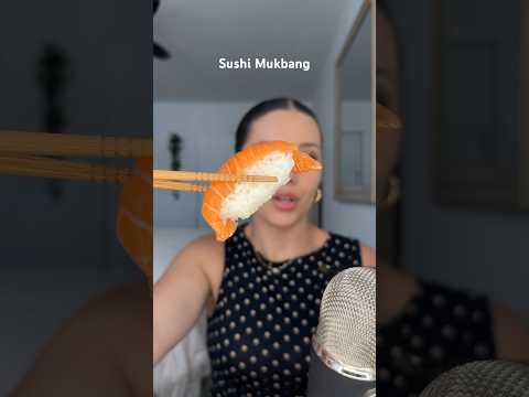 ASMR MINI SUSHI MUKBANG #asmr #sushi #whispering #mukbang
