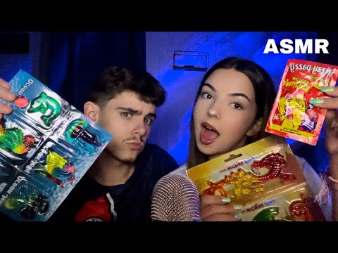 #ASMR - DÉGUSTATION DE BONBONS AVEC MON COPAIN 🍬😴