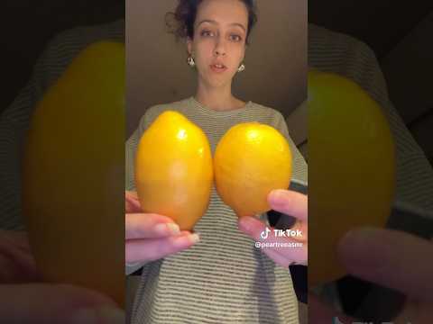 ASMR Guess the Real Fruit 🍇 #asmr #lofiasmr #asmrtapping