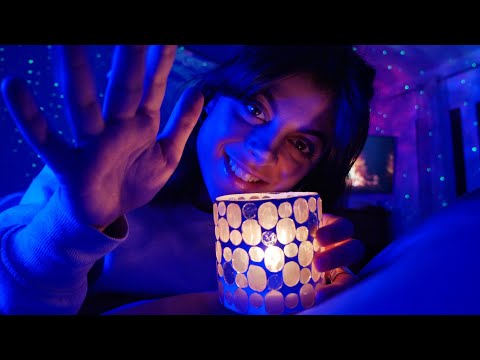 ASMR Mi prendo cura di te per farti dormire 💤 (visual trigger, low light) ASMR ITA