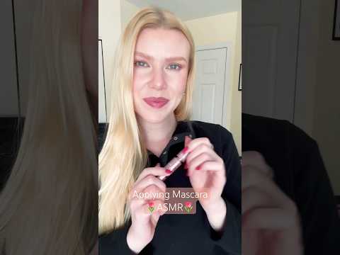 #asmr applying your mascara🙈