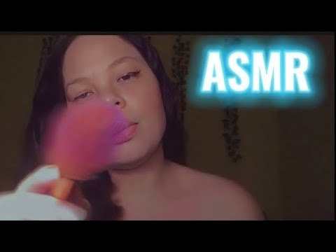 ASMR: te maquiando delicadamente para um soninho profundo 💤