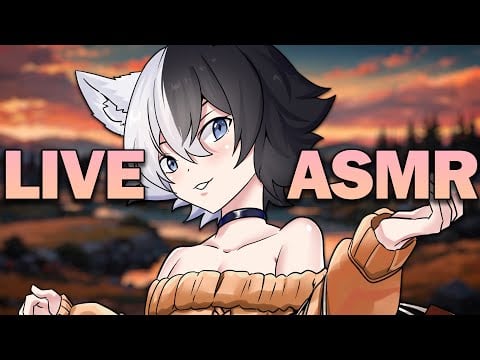 🌅 Live 3DIO ASMR | Femboy Keeps You Company by the Lake 💕