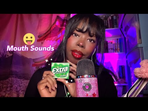 ASMR| Ear to Ear Gum Chewing 👄