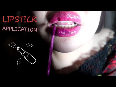 ASMR LIPSTICK APPLICATION ( NEW YEAR EDITION )