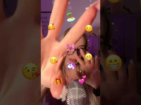 ASMR replacing your negative energy with positive 💕⭐️ #asmrtherapy #asmrpersonalattention