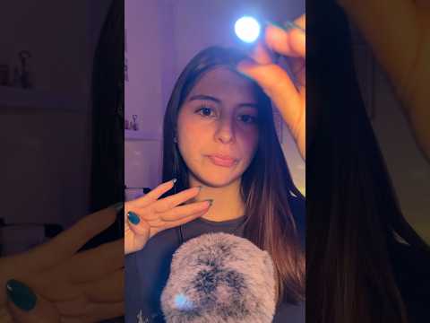 EXAMEN OCULAR 👁️ #asmrsounds #asmrvideo