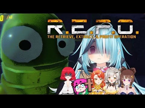 【R.E.P.O】Is this New Horror Game BETTER Than Lethal Company? Cute Girls Find Out