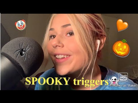 ASMR - SPOOKY trigger words!👻🎃