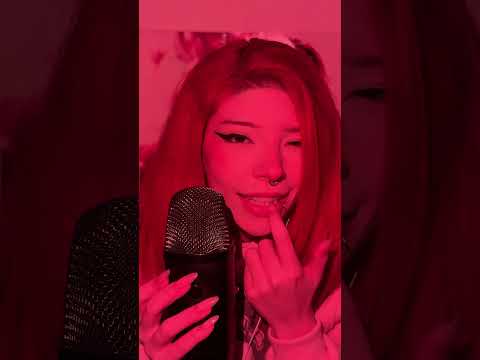 teeth tapping and mouthsounds ASMR SHORT video! #tingles