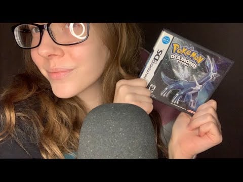 ASMR Tapping On Pokémon Diamond | No Talking