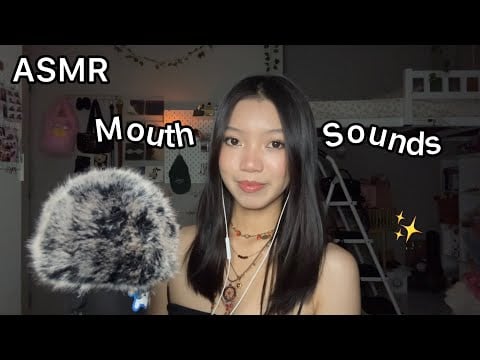 ASMR| Up Close Mount Sounds With Fluffy Cover(Fast&Aggressive)