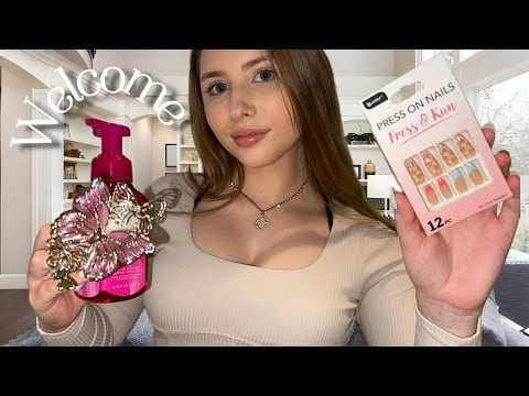 ASMR Roleplay | Passive-Aggressive Popular Girl is Your Sorority Sister 💗🌸🪞