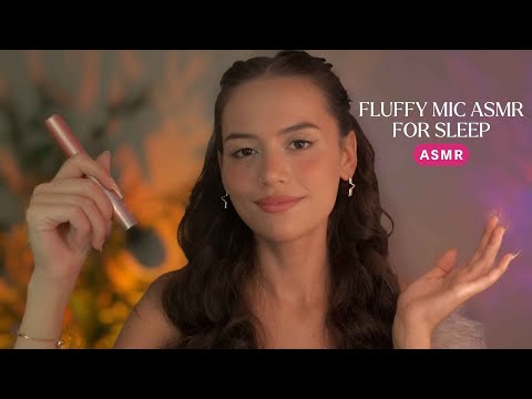 ASMR - Fluffy Mic Asmr For Sleep - Ocean Waves, Brushing, Soothing Sounds